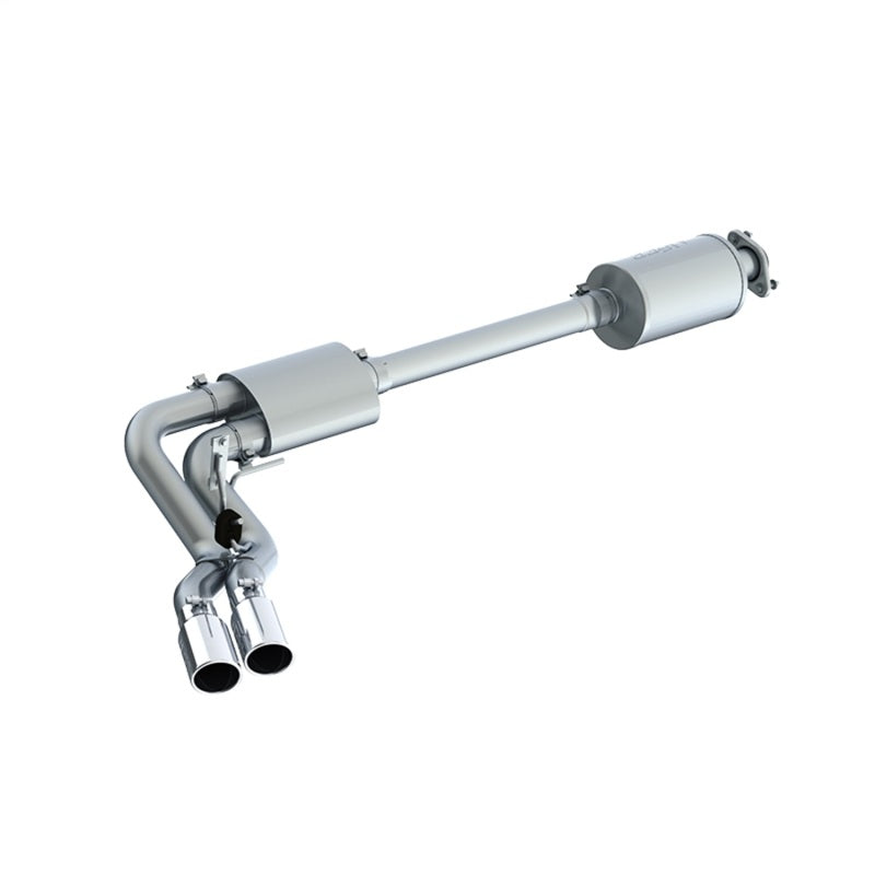 MBRP 15-20 Ford F150 T304 Pre-Axle 4in OD Tips Dual Outlet 3in Cat Back Exhaust (view 2)