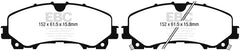 EBC 13+ Infiniti Q50 3.7 Ultimax2 Front Brake Pads