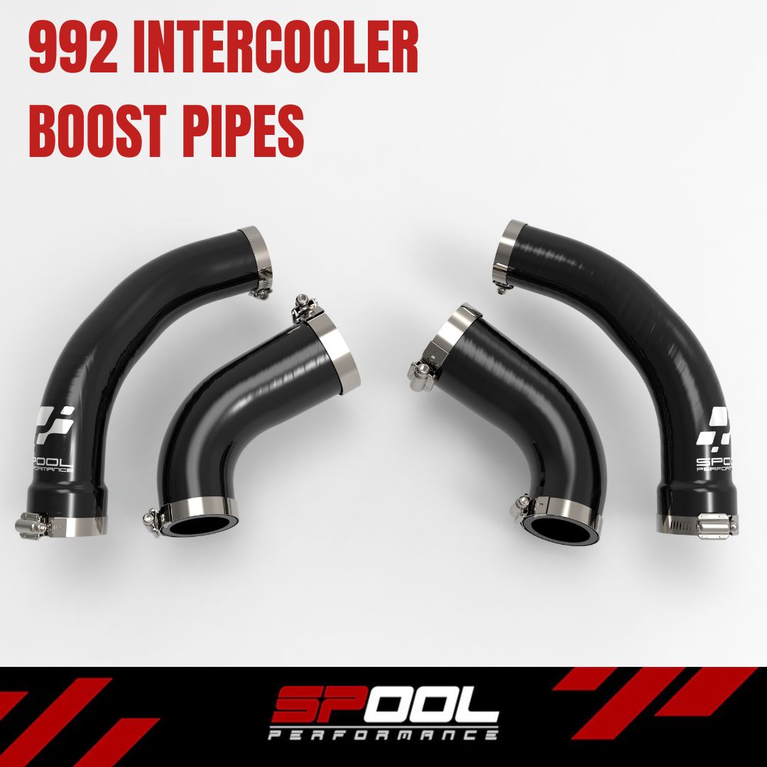 Porsche 911 Turbo 992 Intercooler Boost Pipes Main image