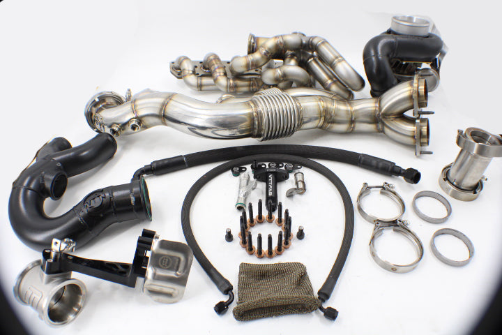 VTT-FAB S55 Factory Control EWG Top Mount Single Turbo kit
