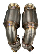 Active Autowerke S63 N63 GESI Catted Downpipes | V8 BMW X5 M and X6 M X5 X6 550i 650i
