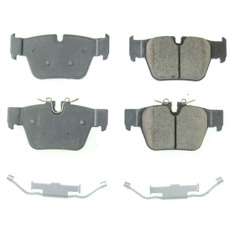 Power Stop 2019 BMW X2 Rear Z17 Evolution Ceramic Brake Pads w/Hardware Main image