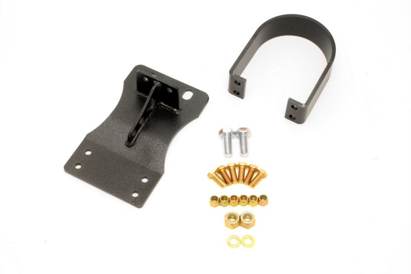 BMR 10-15 5th Gen Camaro V8 Automatic Front Driveshaft Safety Loop - Black Hammertone Main image