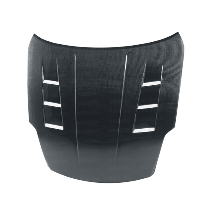 Seibon 02-06 Nissan 350Z TS Carbon Fiber Hood Main image