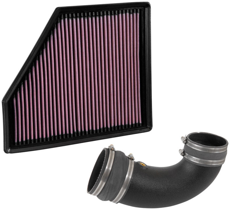 K&N 16-19 Chevrolet Camaro V8-6.2L Performance Intake Kit (view 4)
