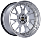 BBS LM-R 20x11 5x114.3 ET20 CB66 Diamond Silver Center Diamond Cut Lip Wheel