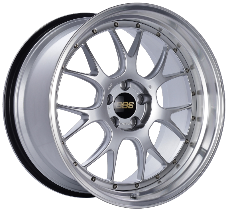 BBS LM-R 20x11 5x114.3 ET20 CB66 Diamond Silver Center Diamond Cut Lip Wheel Main image