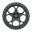 Weld Off-Road W108 17X9.0 Ledge 5X127 ET-12 BS4.50 Satin Black 71.5