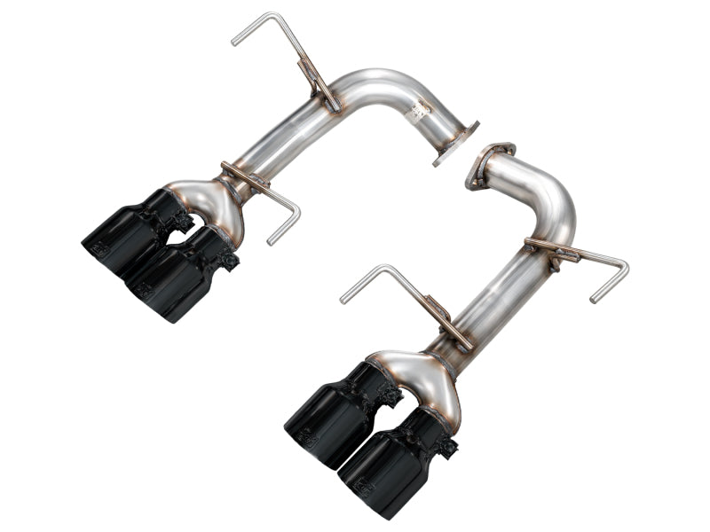 AWE Tuning 22-25 Subaru VB WRX Track Edition Axle-Back Exhaust - Diamond Black Tips Main image