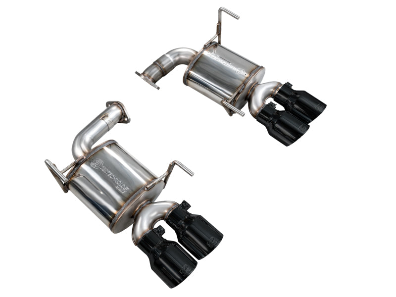 AWE Tuning 22-25 Subaru VB WRX Touring Edition Axle-Back Exhaust - Diamond Black Tips (view 9)