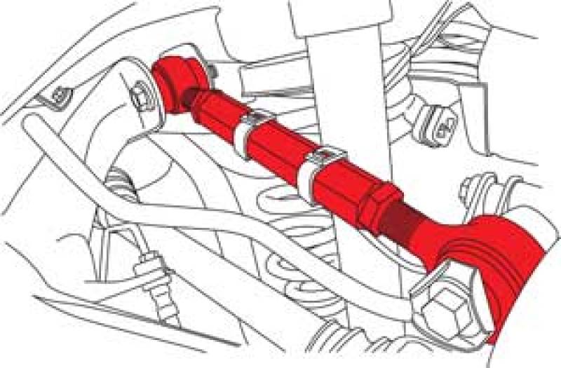 SPC Performance 06-08 BMW 1/2/3 Series Rear Adjustable Camber Arm Single (view 2)