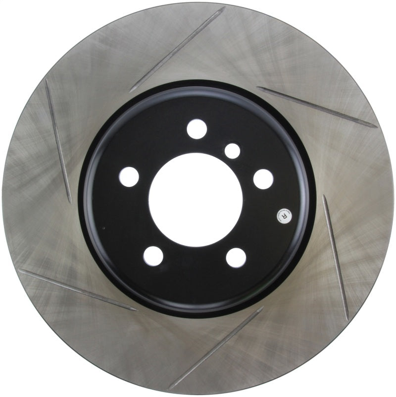 StopTech Sport 14-15 BMW 435i Right Front Slotted Brake Rotor Main image