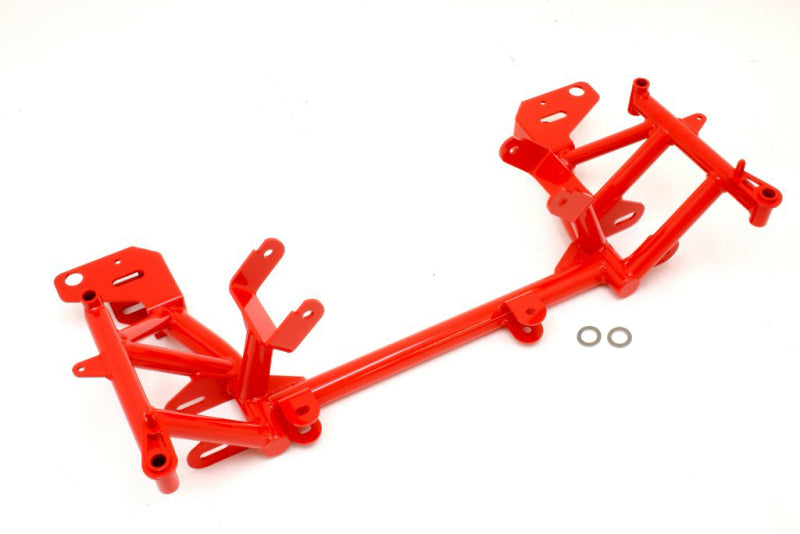 BMR 98-02 4th Gen F-Body K-Member w/ LS1 Motor Mounts and STD. Rack Mounts - Red Main image