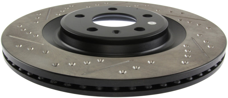 StopTech Slotted & Drilled Sport Brake Rotor (view 4)