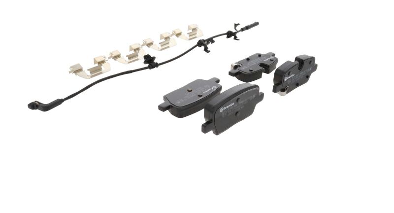 Brembo OE 21-24 Buick Enclave/20-21 Cadillac CT4/CT5 PRIME Low-Met Brake Pad - Rear (view 5)