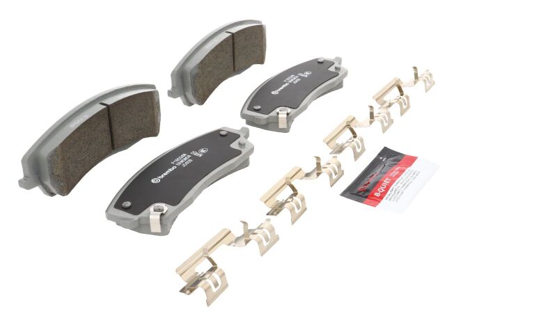 Brembo 05-08 Chrysler 300/ Dodge Charger/Challenger/Magnum Front NAO Brake Pad (view 4)