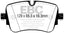 EBC 16-18 Audi Q7 Yellowstuff Rear Brake Pads