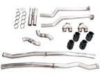 AWE Tuning BMW G90/G99 M5 Track Edition Cat-Back Exhaust - Diamond Black Tips (view 20)