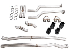 AWE Tuning BMW G90/G99 M5 Track Edition Cat-Back Exhaust - Diamond Black Tips