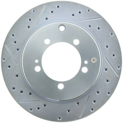 StopTech Select Sport Drilled & Slotted Rotor - Front Left