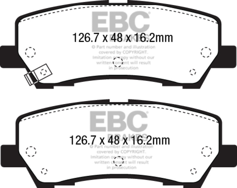 EBC brake Ultimax2 brake Pads Main image