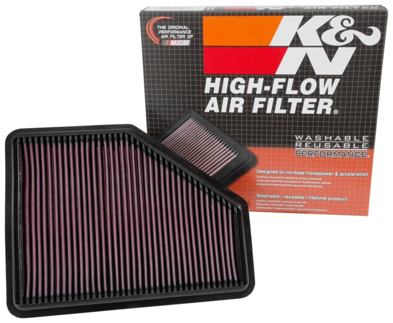 K&N Replacement Air Filter 15-16 BMW 330I 2.0L (view 5)