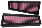 K&N 17-20 Mercedes Benz E63 V8-4.0L F/I Replacement Drop In Air Filter (view 2)