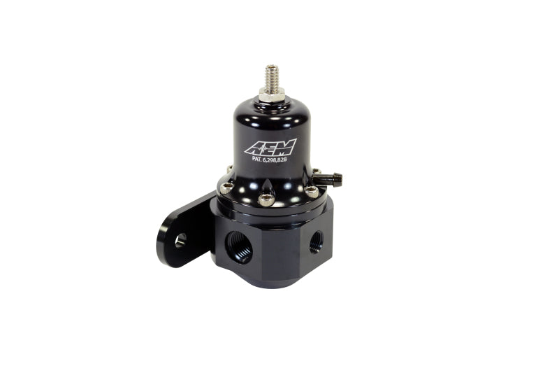 AEM High Capacity Universal Black Adjustable Fuel Pressure Regulator (view 2)