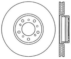 StopTech 01-06 BMW M3 Drilled Left Front Rotor