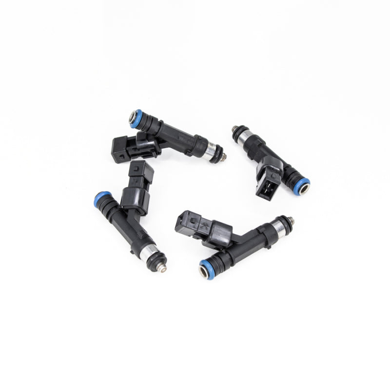 DeatschWerks 85-98 Volvo 240/740/940 Red Block 650cc Injectors - Set  of 4 Main image