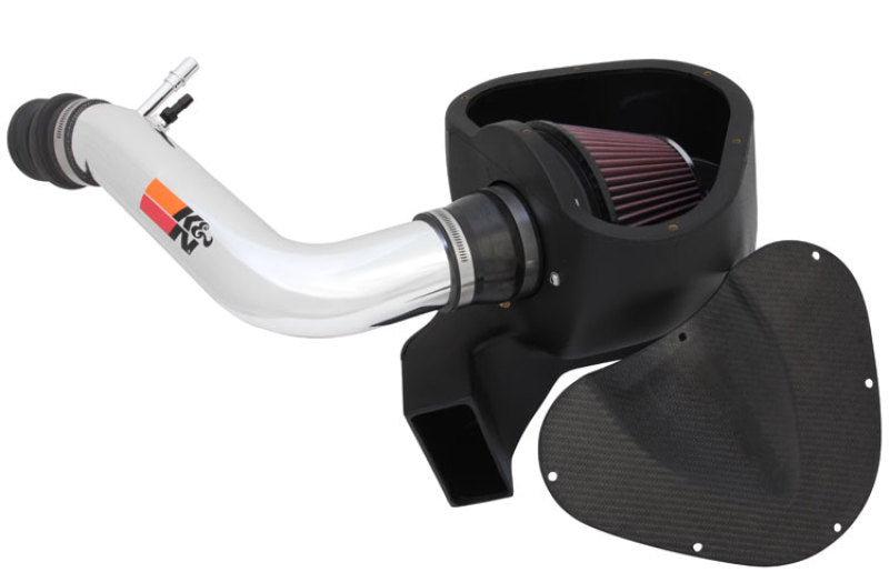 K&N 11-12 Ford Mustang 3.7L V6 Typhoon Cold Air Intake Main image