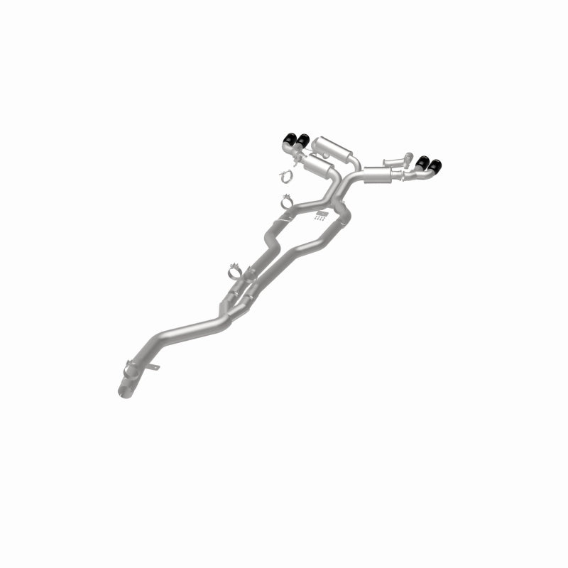 MagnaFlow BMW SPEQ Series Cat-Back Exhaust System Black Chrome (view 6)