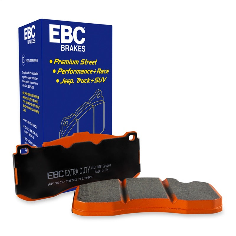 EBC 10+ Porsche Cayenne 3.0 Supercharged Hybrid Extra Duty Front Brake Pads (view 5)