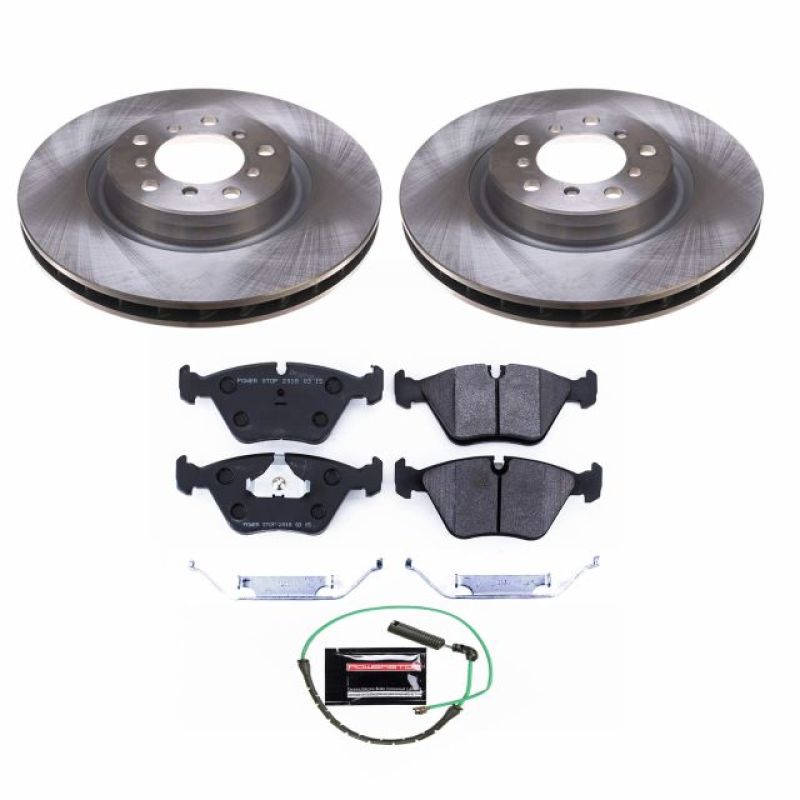 Power Stop 01-06 BMW M3 Front Track Day SPEC Brake Kit Main image