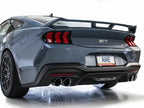 AWE 2024 Ford Mustang GT Fastback S650 RWD SwitchPath Cat-Back Exhaust w/ Quad Chrome Silver Tips (view 3)