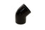 2.5" 45 Degree Silicone Coupler