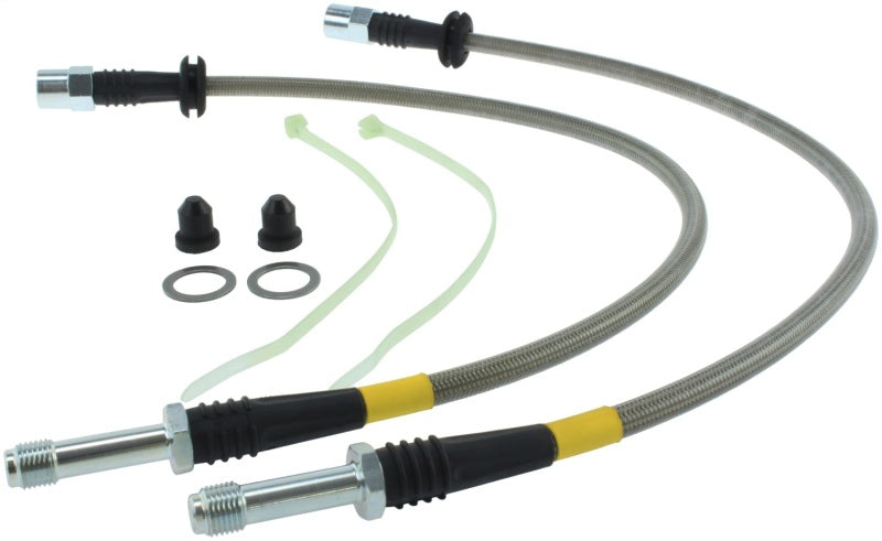 StopTech BMW M3 / Z4 / 323/323 Touring / 325 / 328 / 330 SS Front Brake Lines Main image