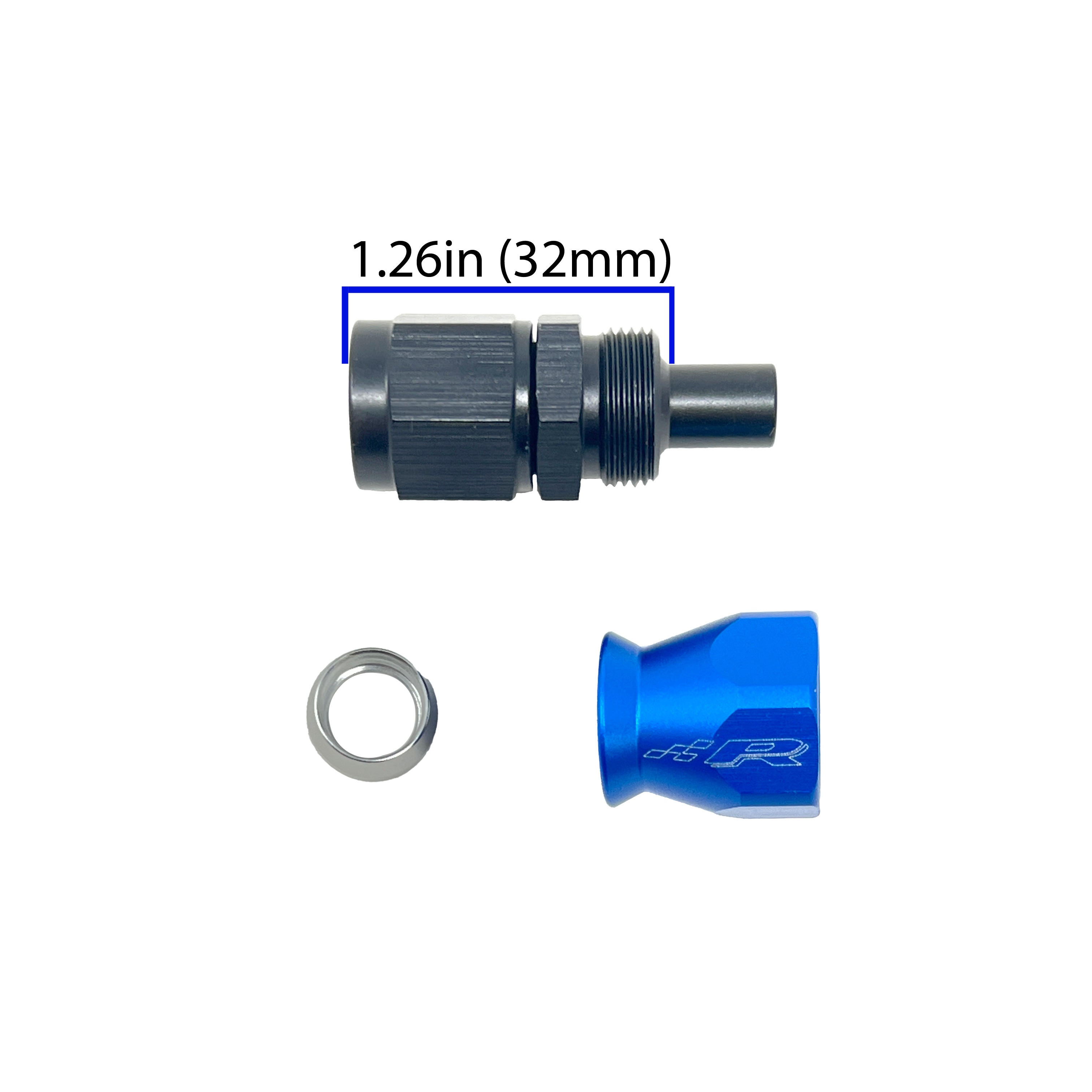 PTFE to AN-6 Female Flare - Fuel Line Fitting Secondary image