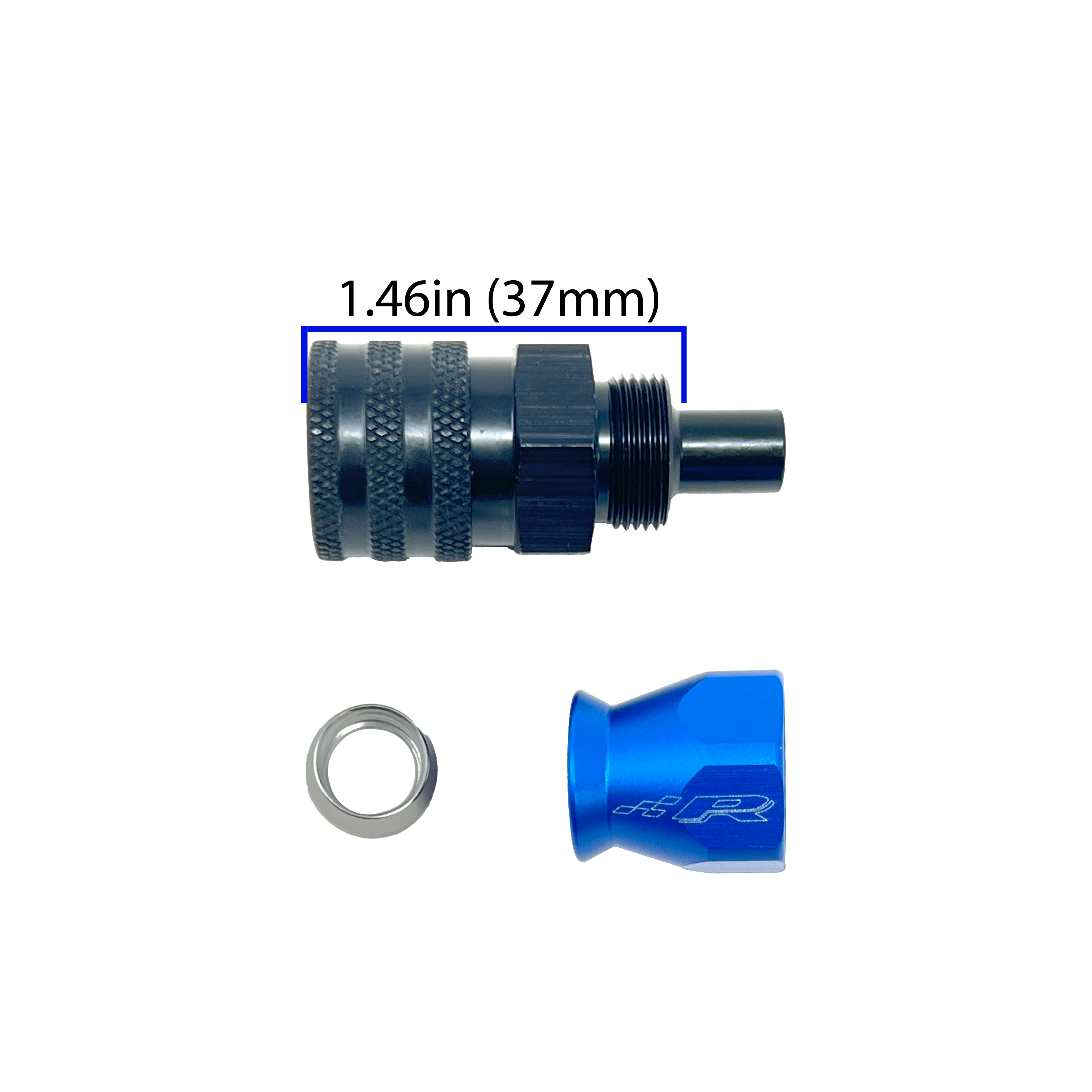 AN6 PTFE to 3/8" Female Quick Connect Secondary image