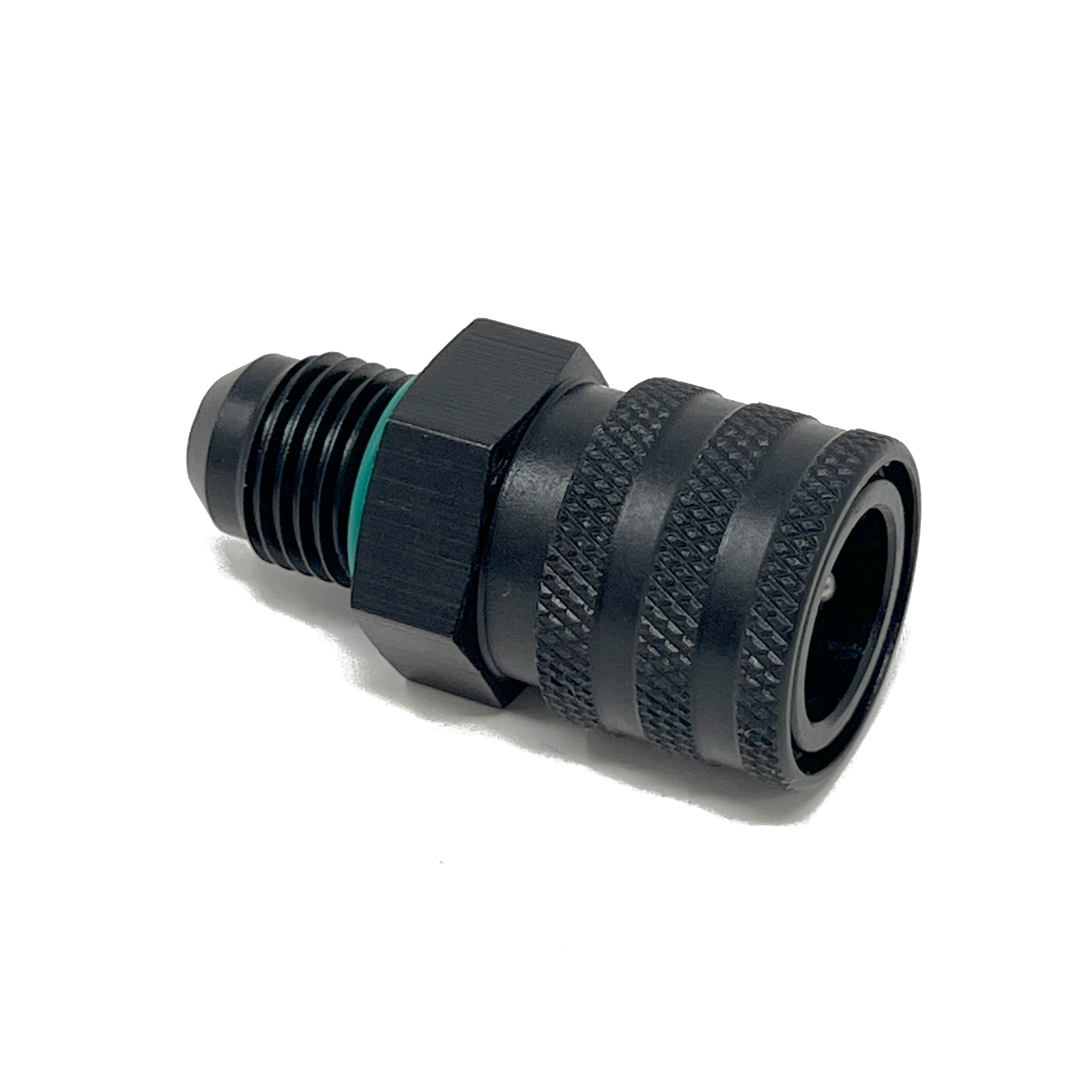AN6 Male Flare/ORB to 3/8" Female Quick Connect Secondary image