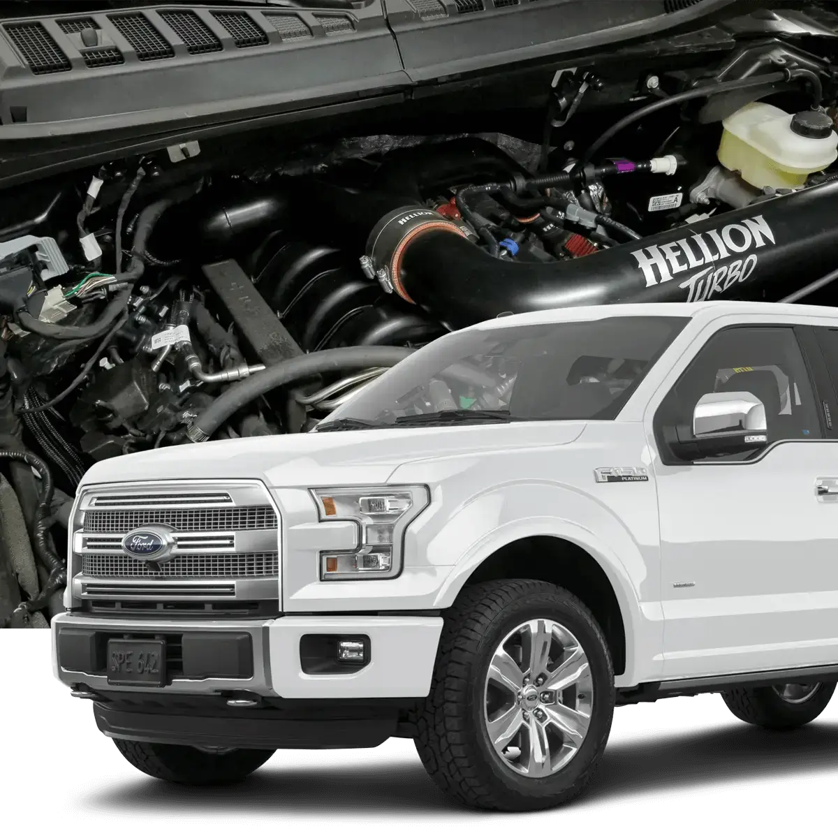 Hellion 2018-2020 Ford F-150 5.0L “Next Generation” Street Sleeper® Twin Turbo System Main image