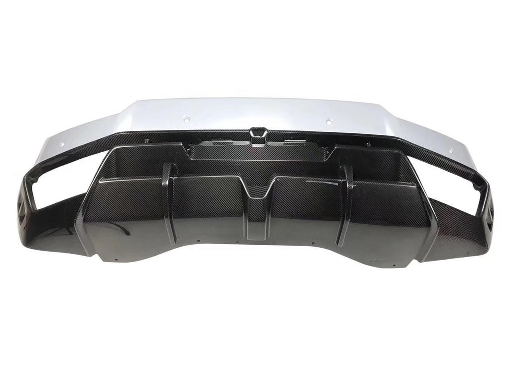 Lamborghini Carbon Fiber - GT Style Rear Bumper With Rear Diffuser