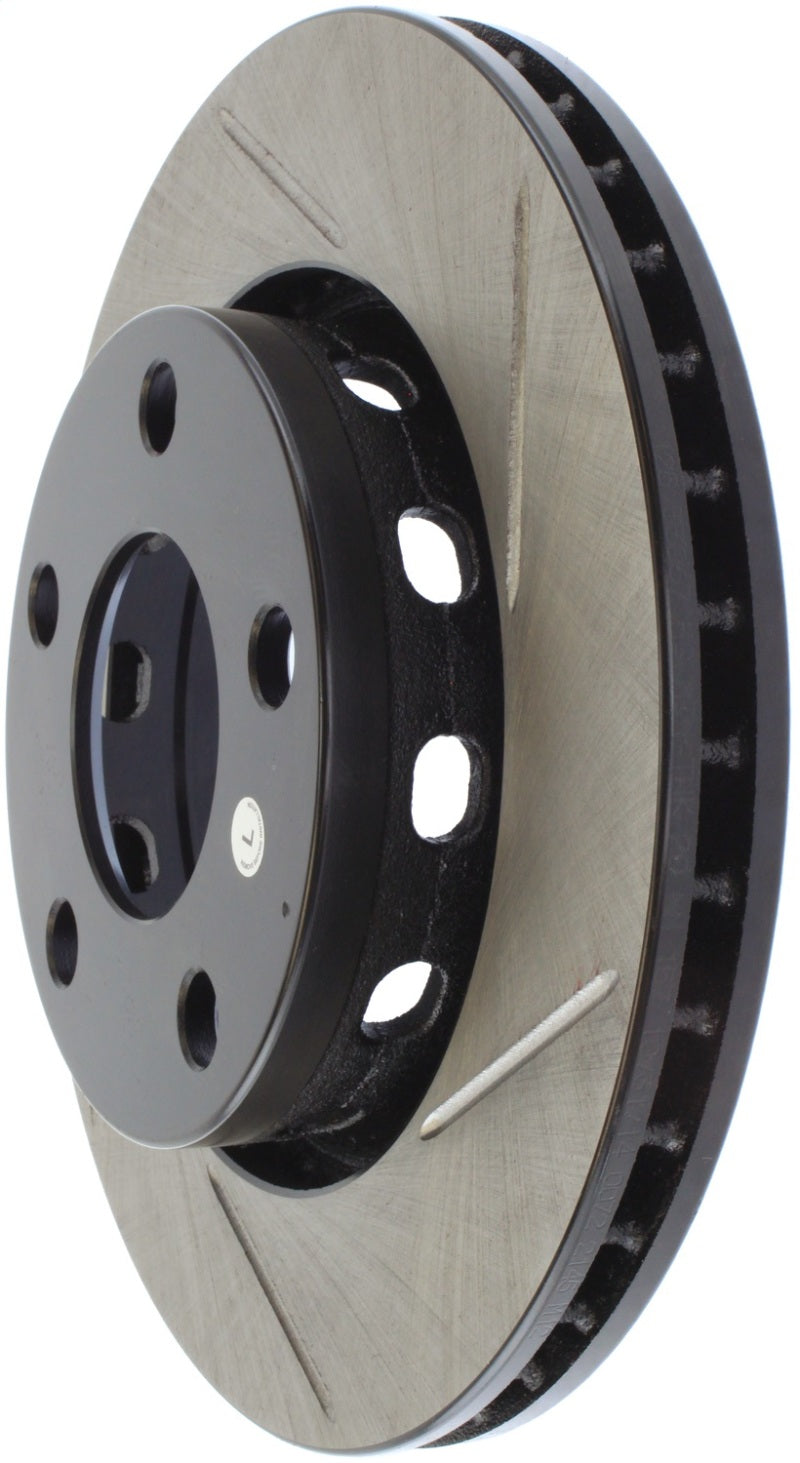StopTech Power Slot 02/99-02 Audi S4 Left Rear Slotted Rotor Main image