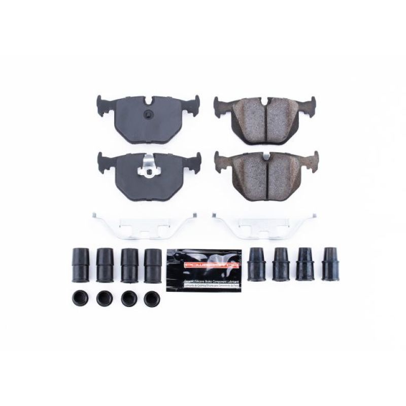 Power Stop 01-05 BMW 330Ci Rear Z23 Evolution Sport Brake Pads w/Hardware Main image