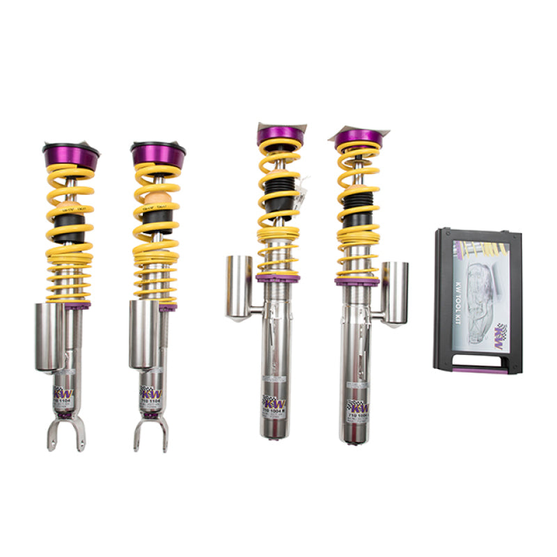 KW Coilover Kit V3 Porsche 911 (997) Carrera Carrera S Convertible w/o PASM Main image