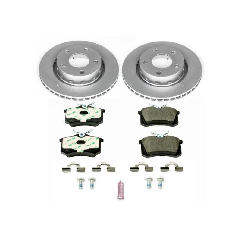 Power Stop 02-04 Audi S6 Rear Euro-Stop Brake Kit Main image