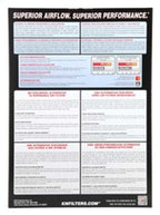 K&N 18-19 BMW M5 V8 4.4L F/I Turbo Replacement Air Filter (Two Per Box) (view 4)