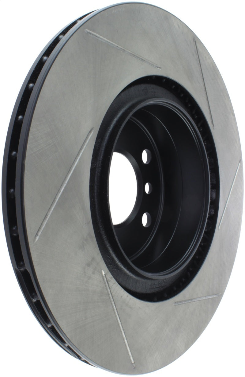 StopTech 16-18 BMW 320i Sport Slotted Right Rear Rotor Main image