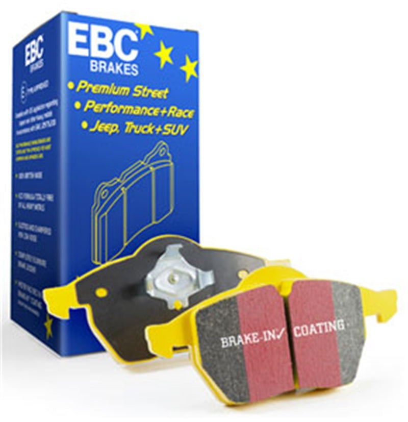 EBC 07-11 Mercedes-Benz CL63 AMG 6.2 Yellowstuff Rear Brake Pads (view 7)