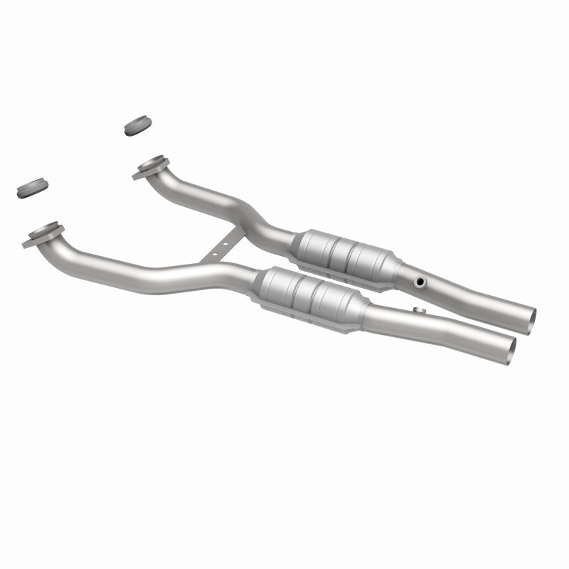 MagnaFlow Direct Fit Catalytic Converter 97-03 Corvette Driver Side-Passenger Side (view 8)